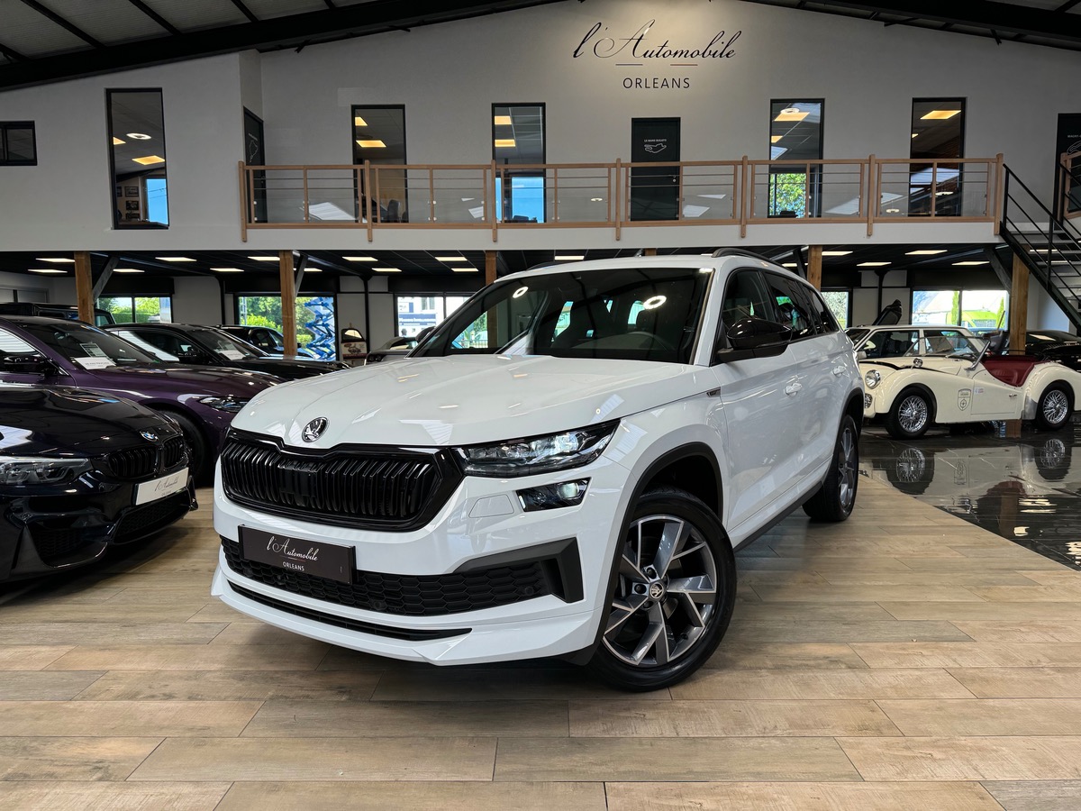 Skoda Kodiaq 2.0 TDI 150CV SCR SPORTLINE DSG7 4X4 7 PLACES 1ERE MAIN