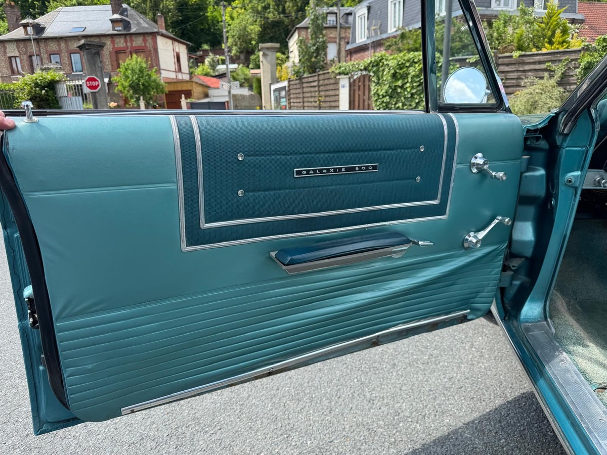 Ford Galaxie 500 V8 352 Ci 1965 CABRIOLET Génération 3