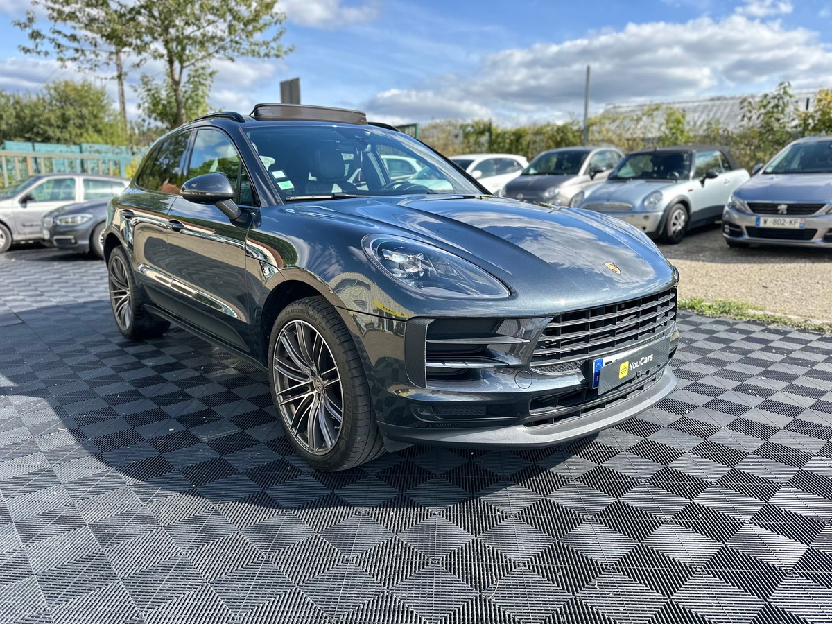 Porsche Macan 2.0 TFSI PDK 245 cv TOIT OUVRANT - BOSE - APPLE CARPLAY - JANTE DU TURBO - CARBONE