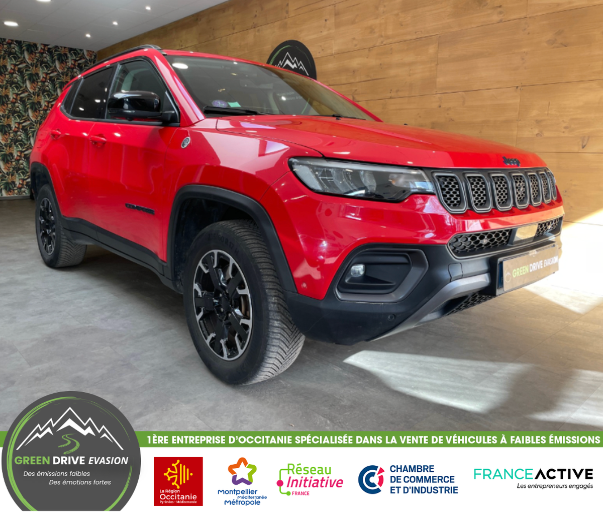 Jeep Compass II Turbo 240ch PHEV 4x4 Red