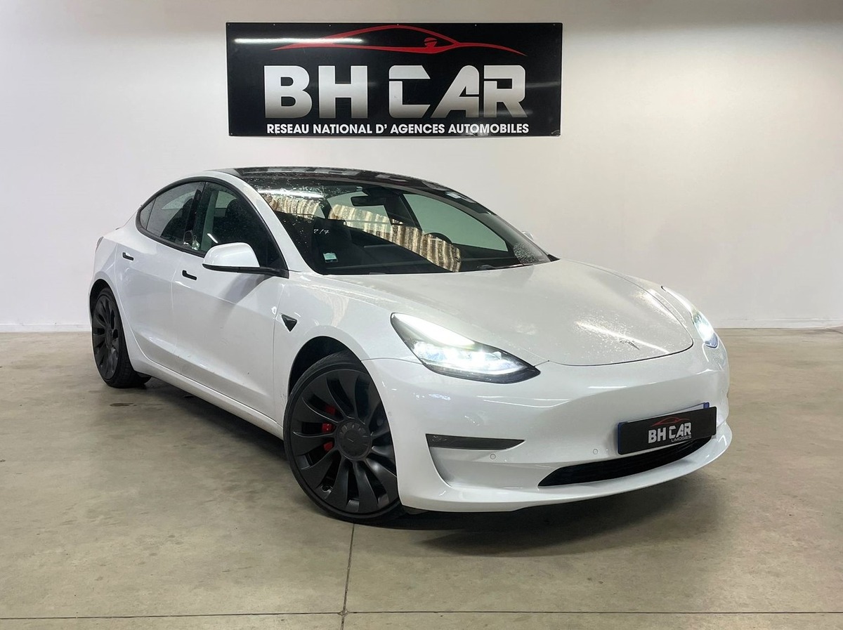 Image: Tesla Model 3 Performance AWD Dual Motor TVA récupérable