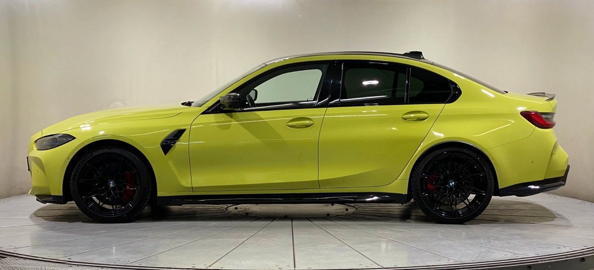 Bmw M3 VII 3.0 510ch Competition M xDrive Sao Paulo Yellow