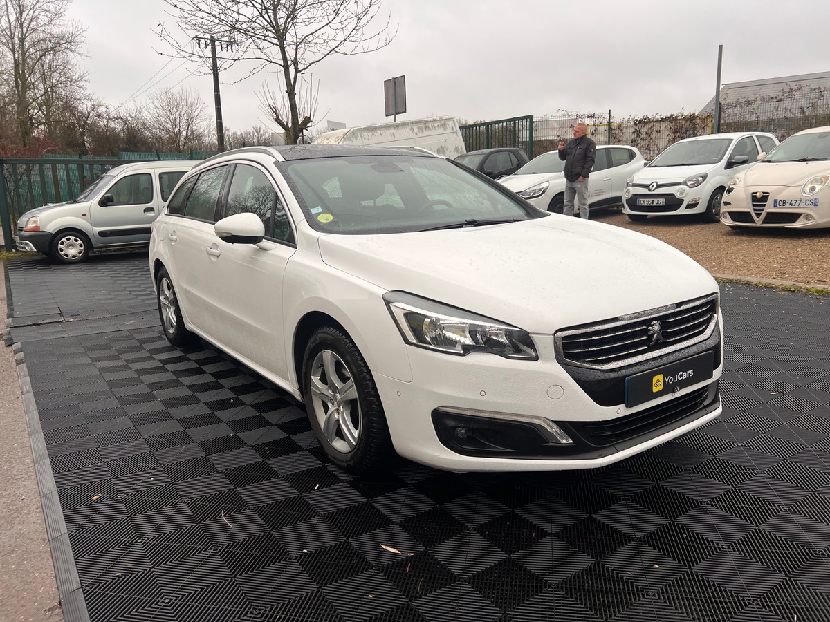 Peugeot 508 SW Phase 2 2.0 BlueHDi 150 cv - TOIT PANO - ATTELAGE - RADAR DE RECUL - ENTRETIEN A JOUR