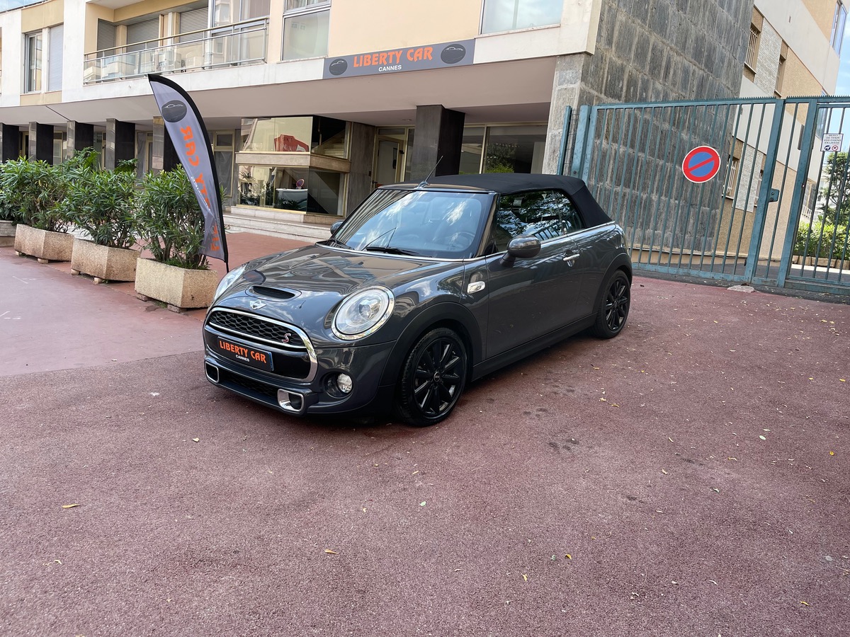 Mini Cabrio cooper s 192 CV / Jantes Noires/