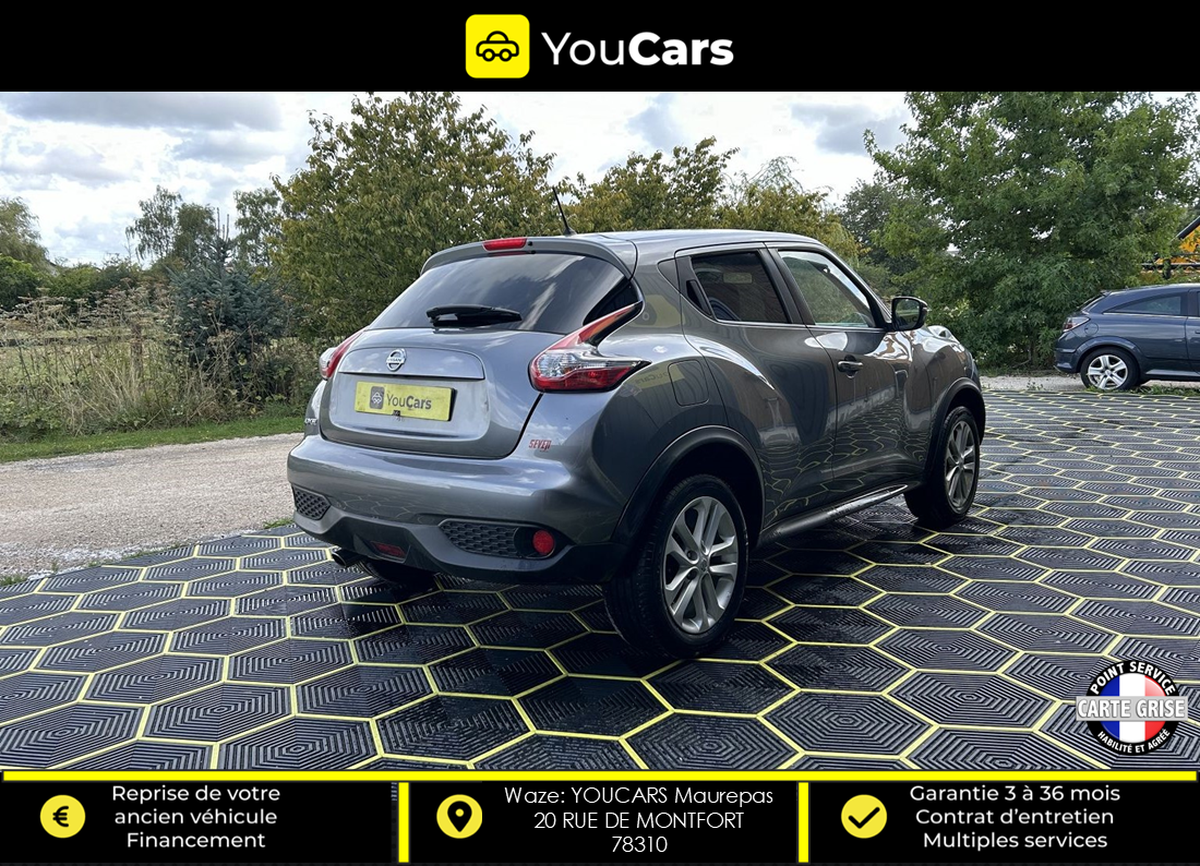 Nissan Juke CONNECTA UK Phase 3 1.5 dCi S&S 110 cv COURROIE DE DIST FAITE - CAMERA DE RECUL - GPS