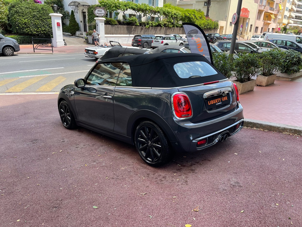 Mini Cabrio cooper s 192 CV / Jantes Noires/