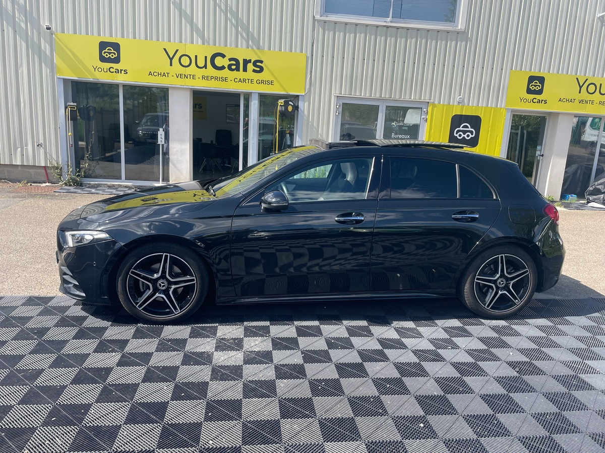 Mercedes-Benz Classe A 200 AMG LINE 163 cv LED AMBIANCE - CARPLAY - TOIT OUVRANT - SIEGE CHAUFFANT