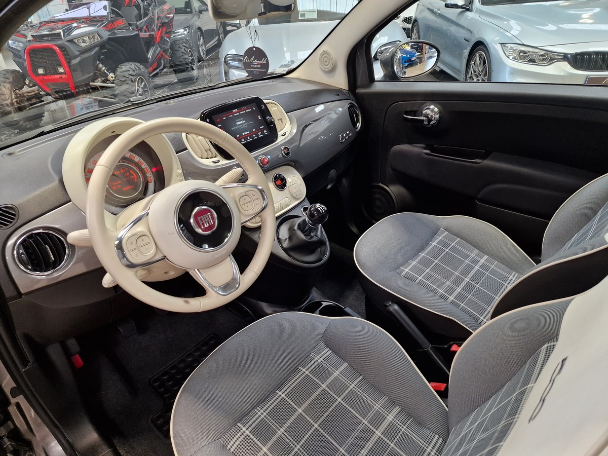 Fiat 500 PHASE 2 1.2 69 LOUNGE TOIT PANO B