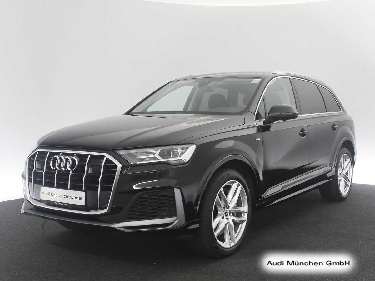 Audi Q7 II 55 TFSI e 380ch S line quattro Tiptronic 5 places/Toit ouvrant/Sièges ventilés