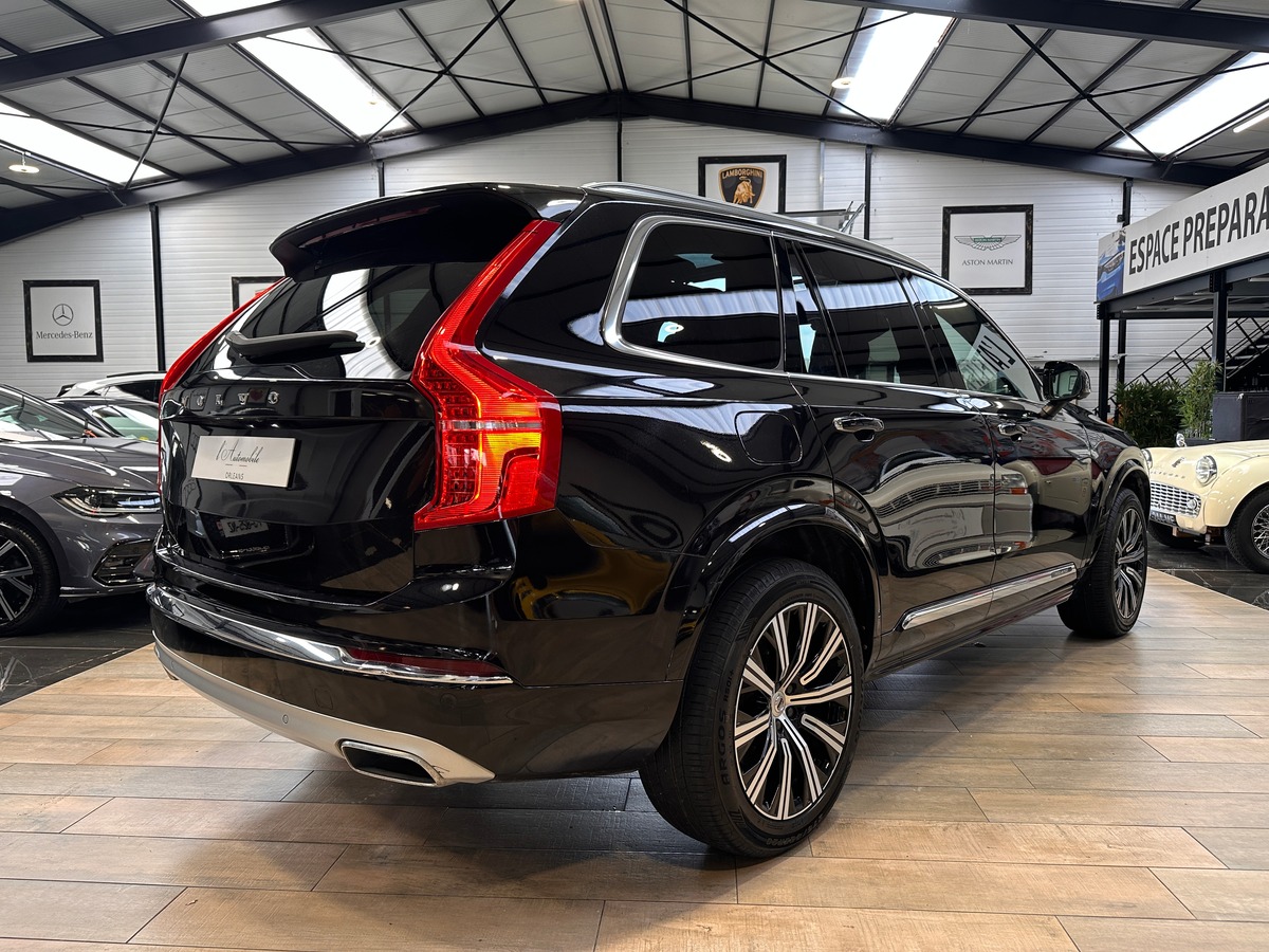 Volvo XC90 T8 Inscription Luxe AWD - 7 places  - 303 + 87ch  - 1ère main - OPTIONS +++