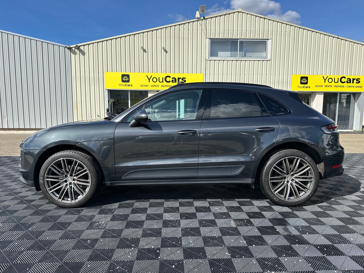 Porsche Macan 2.0 TFSI PDK 245 cv TOIT OUVRANT - BOSE - APPLE CARPLAY - JANTE DU TURBO - CARBONE