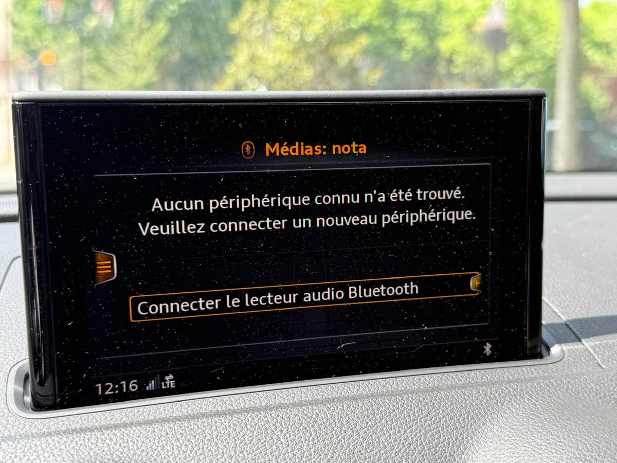 Audi A3 SPORTBACK G-TRON (Gaz naturel) S Line