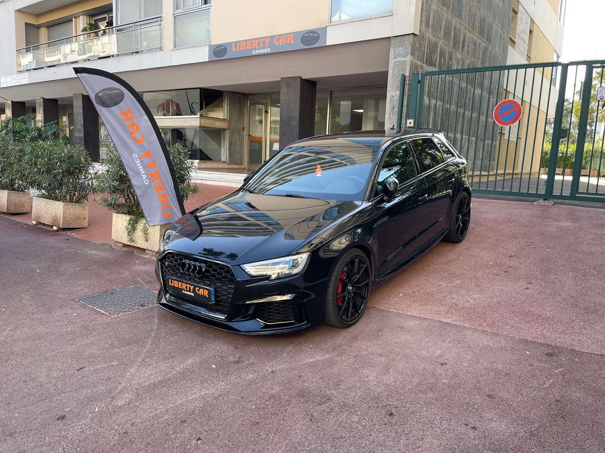 Audi RS3 2.5 TFSI 400 CV / Ligne RS / Full Black / Entretien Audi /