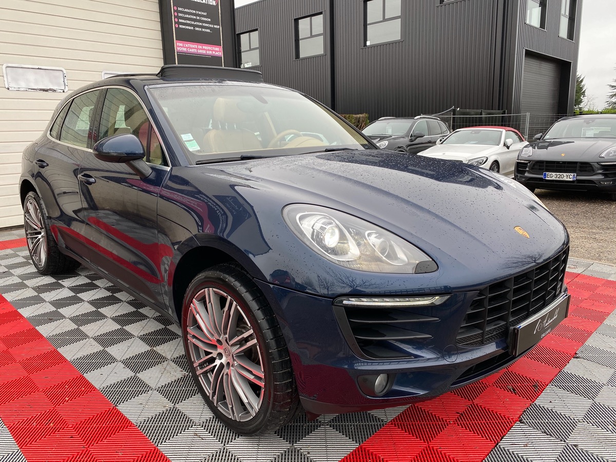 Porsche Macan S DIESEL 258 TOIT+JA21 1°MAIN