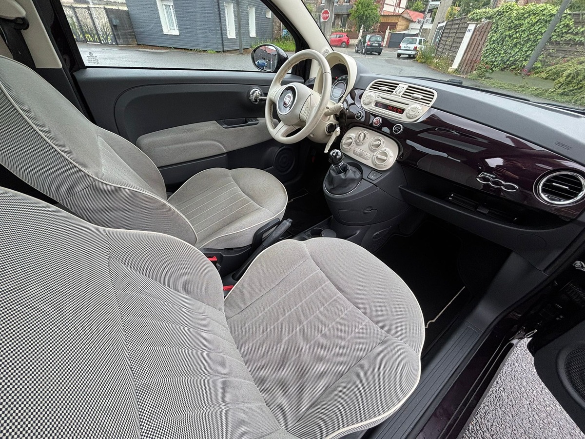 Fiat 500 1.2 Lounge - Distribution neuve - Garantie