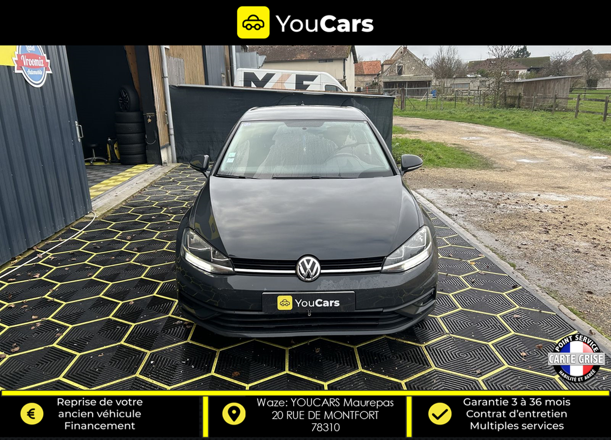 Volkswagen Golf VII 7 5 Portes 1.0 TSI 86 cv ECRAN BLUETOOTH