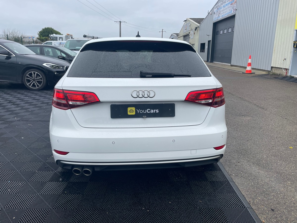 Audi A3 Sportback TFSI S-Tronic7 150 cv Boîte auto ENTRETIEN A JOUR - CLIM AUTO - GPS - CARPLAY