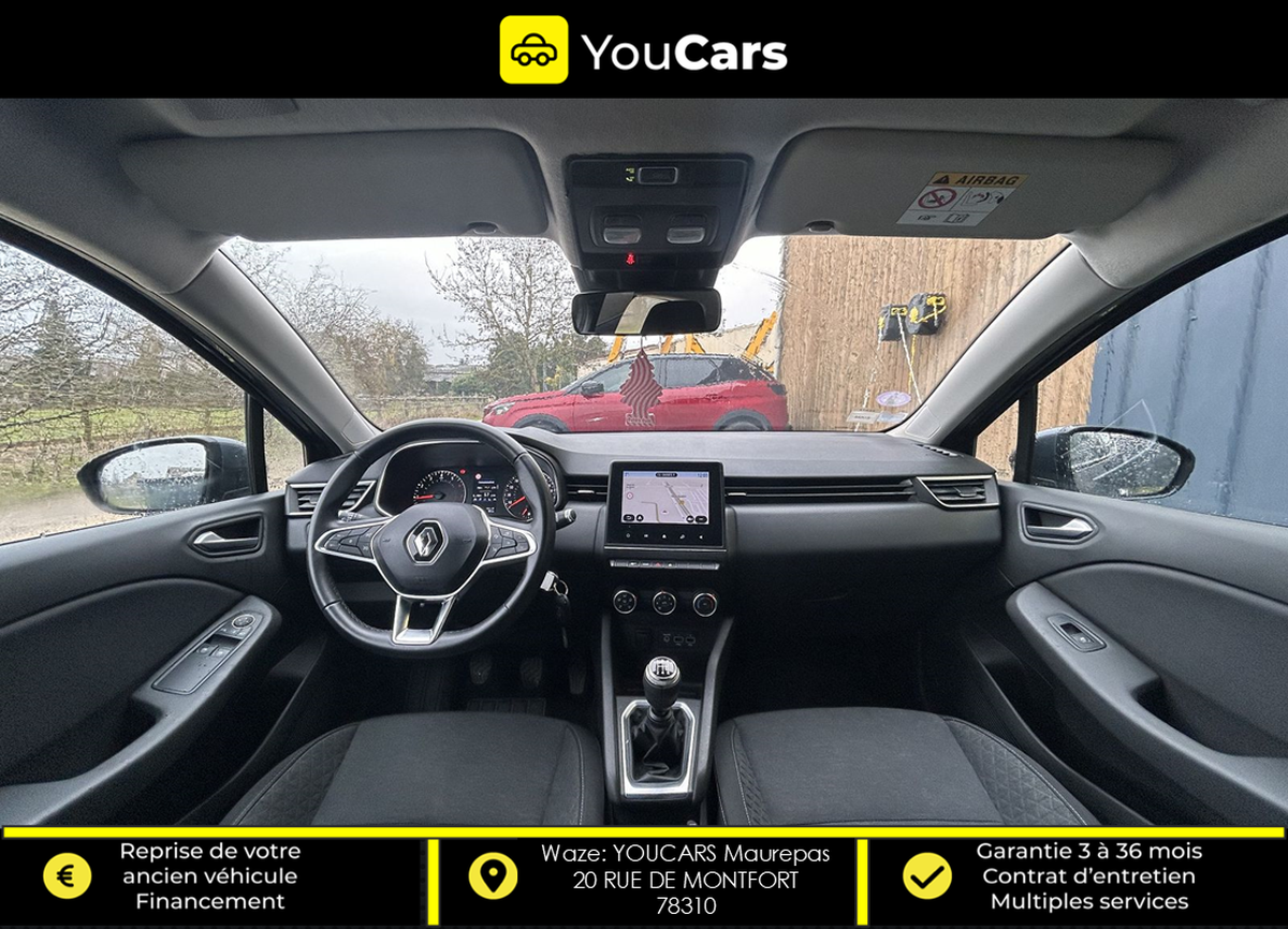 RENAULT Clio V 5 Portes 1.0 TCe 100 cv CARPLAY - RADAR DE RECUL