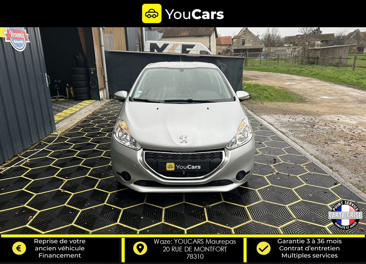 Peugeot 208 5 Portes 1.2 VTi 82 cv ENTRETIEN PEUGEOT - COURROIE DE DISTRIBUTION FAITE