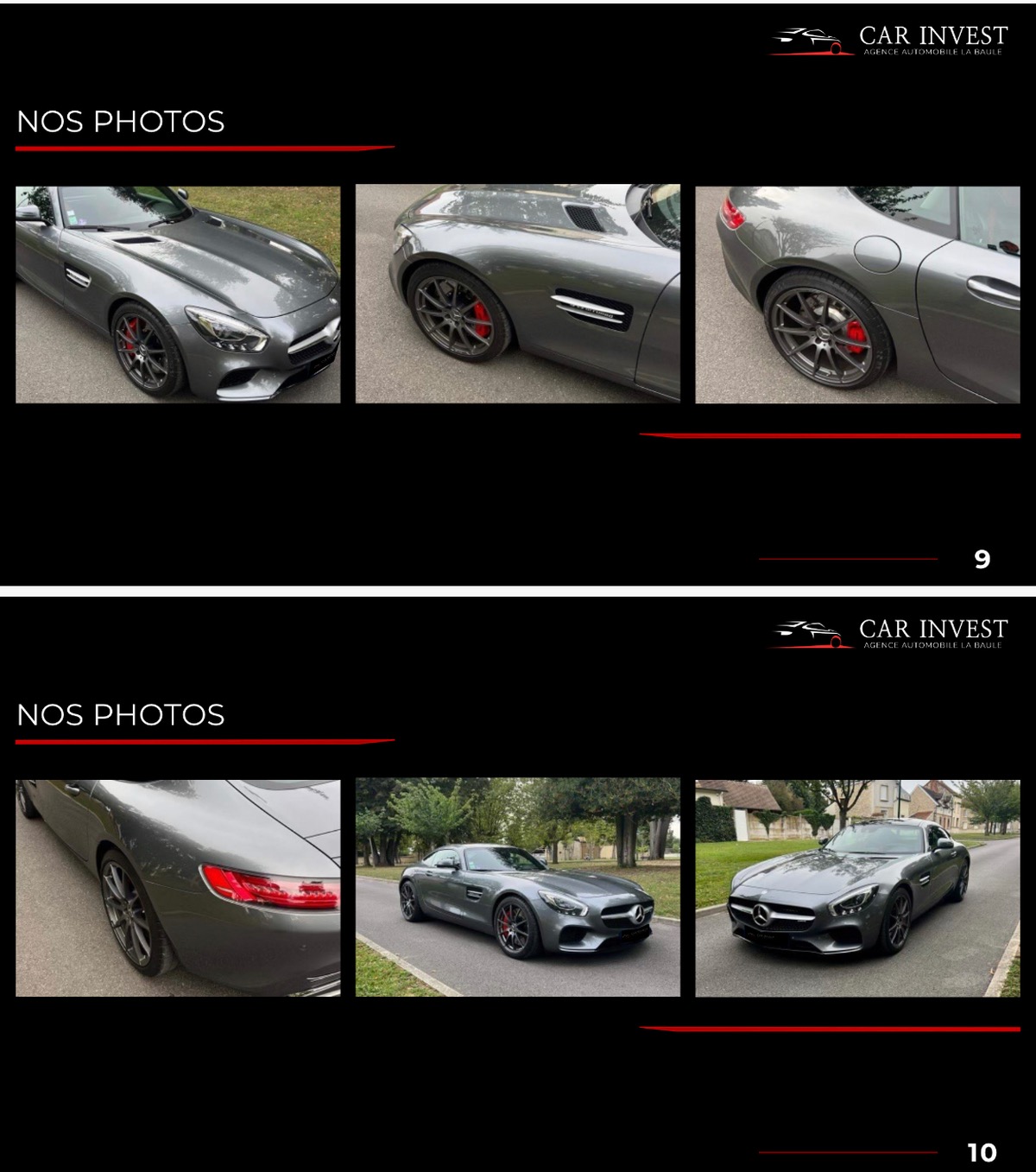 Mercedes AMG GT S FULL OPTION 510 CH CONFIGURATION RARE