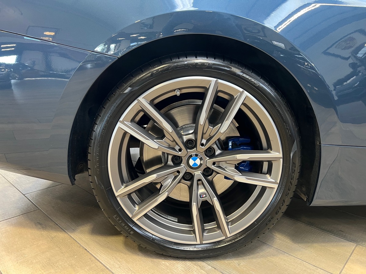 Bmw Série 4 Coupé (G22) M440I XDRIVE 374 BVA8 / Arctic Race Blue/Toit Pano