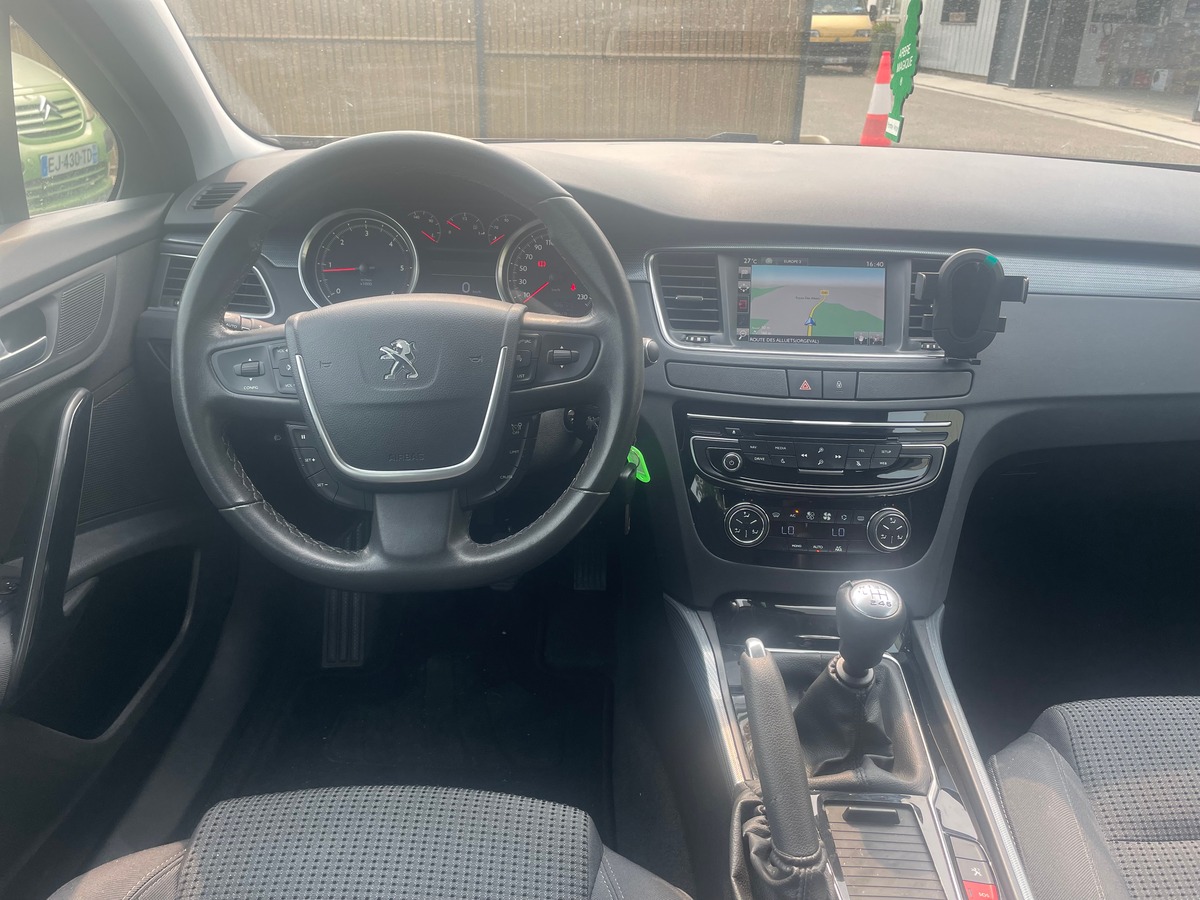 Peugeot 508 2.0 BlueHDi 150cv DISTRIBUTION OK - RADAR DE RECUL - CLIMATISATION AUTOMATIQUE - GPS
