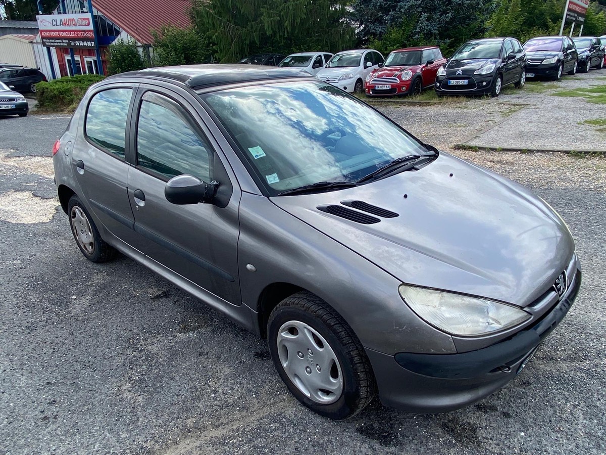 Peugeot 206 1.9d 70cv 145001kms petit prix  faible km