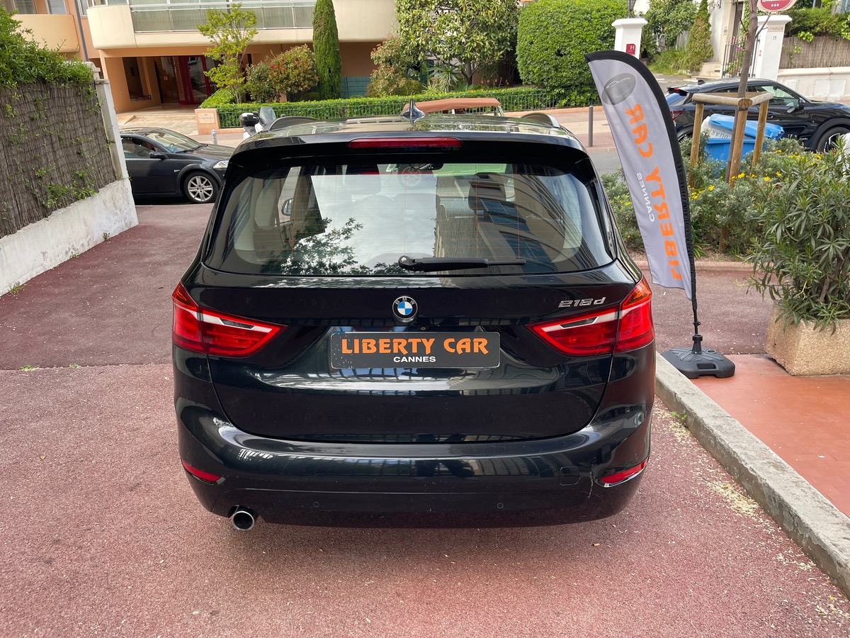 Bmw Série 2 216 d 1.5 d 116 CV Gran Tourer / 7 Places / Boite Auto / GPS