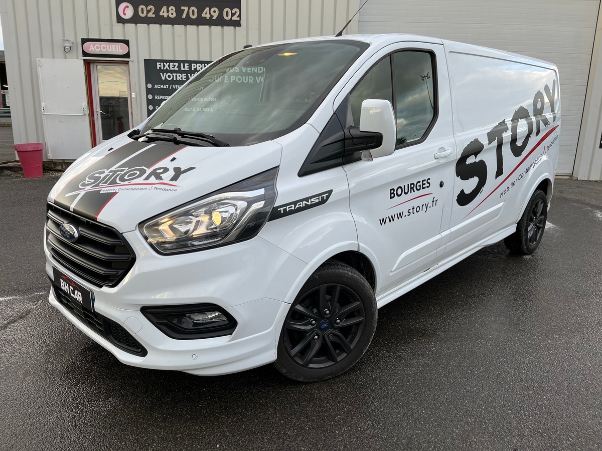 Image: Ford Transit Custom 290 L1H1 FOURGON 3 PLACES BVM6 170 CAM GPS SIEGES CHAUFFANT TVA