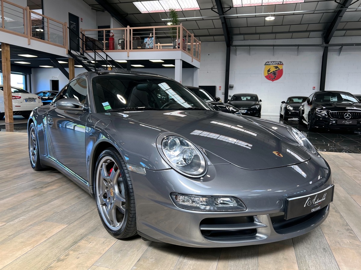 Porsche 911 997 TARGA 4S 3.8 355 METEOR GRAU BVM6 