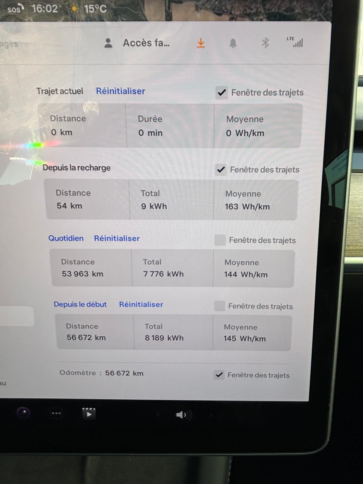 Tesla Model 3 Propulsion 60 kWh LFP - 1ere main - Garantie TESLA Mars 2026