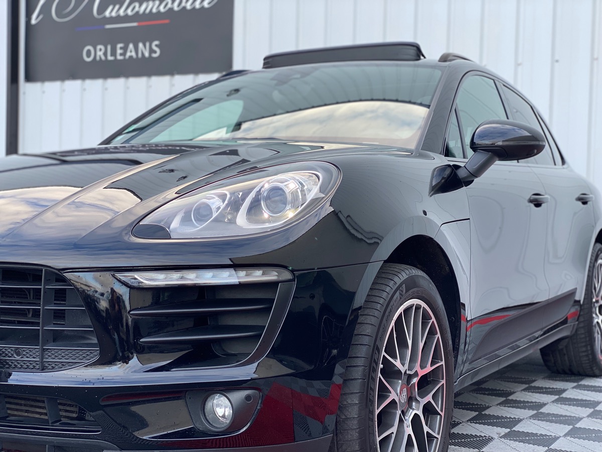 Porsche Macan S 3.0 V6 258cv TO/CAM360°/CHRONO