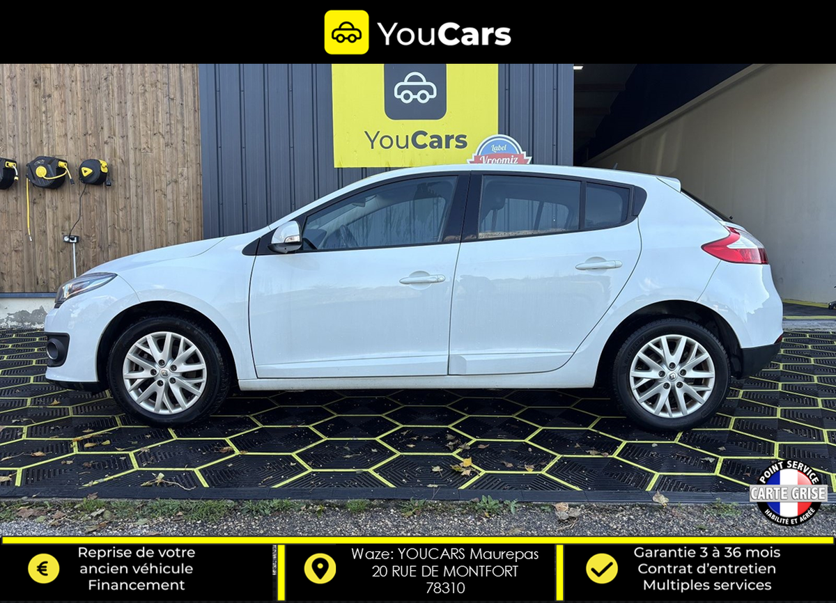 RENAULT Megane III Phase 3 Hatchback 1.5 dCi 110 cv GPS - COURROIE DE DIST FAITE