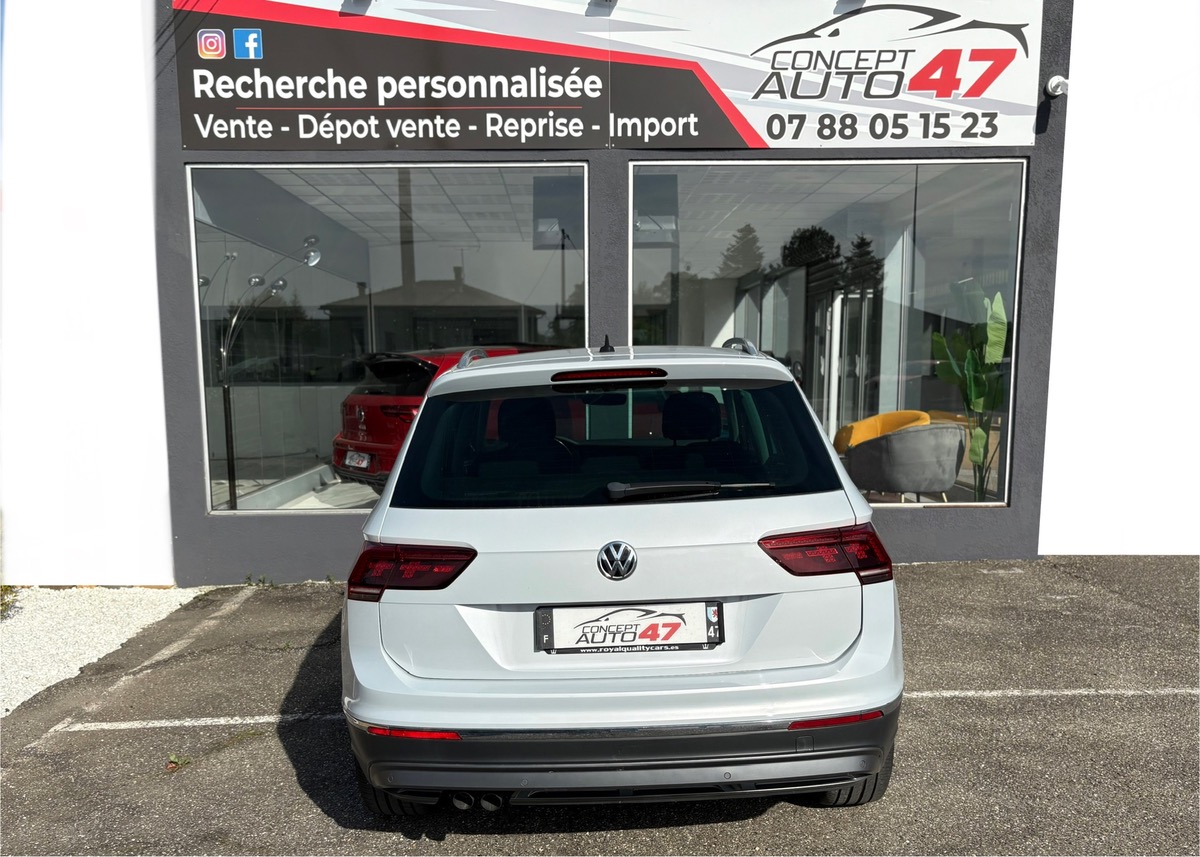 Volkswagen Tiguan II 2.0 TDI 190 BLUEMOTION TECHNOLOGY CARAT 4MOTION DSG7