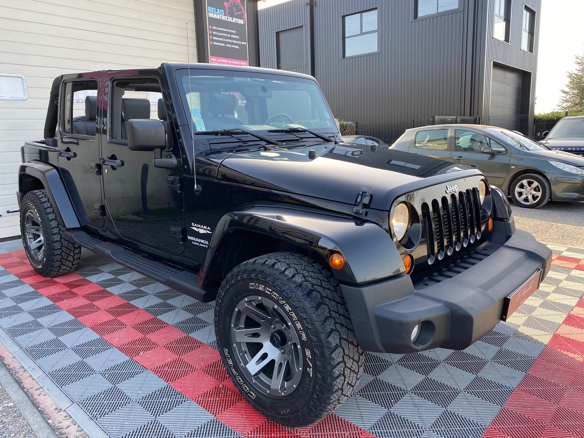 Jeep Wrangler 2.8 CDR 177ch Unlimited SAHARA c