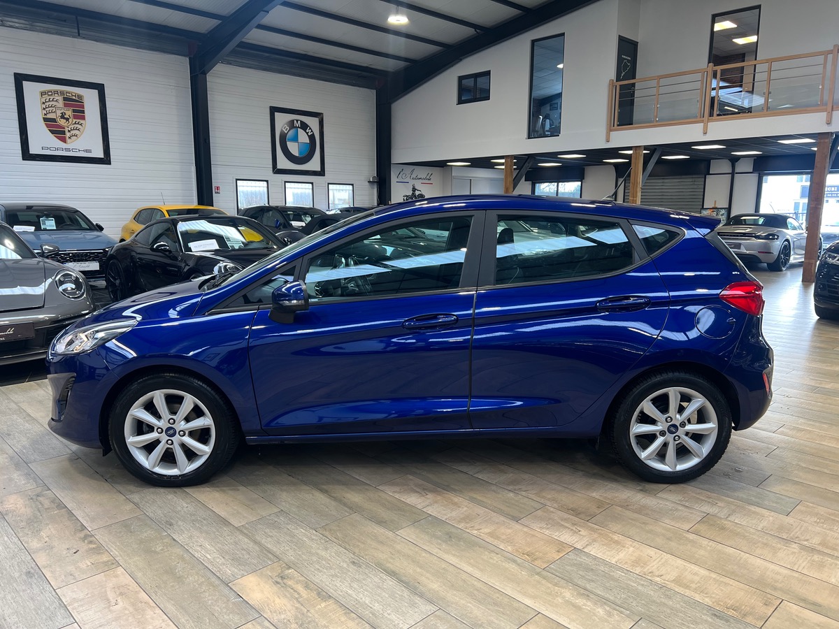 Ford Fiesta VI 1.0 ECOBOOST 100 ch S&S BVA DEEP IMPACT BLUE /GPS/CAMERA/BLUETOOTH/