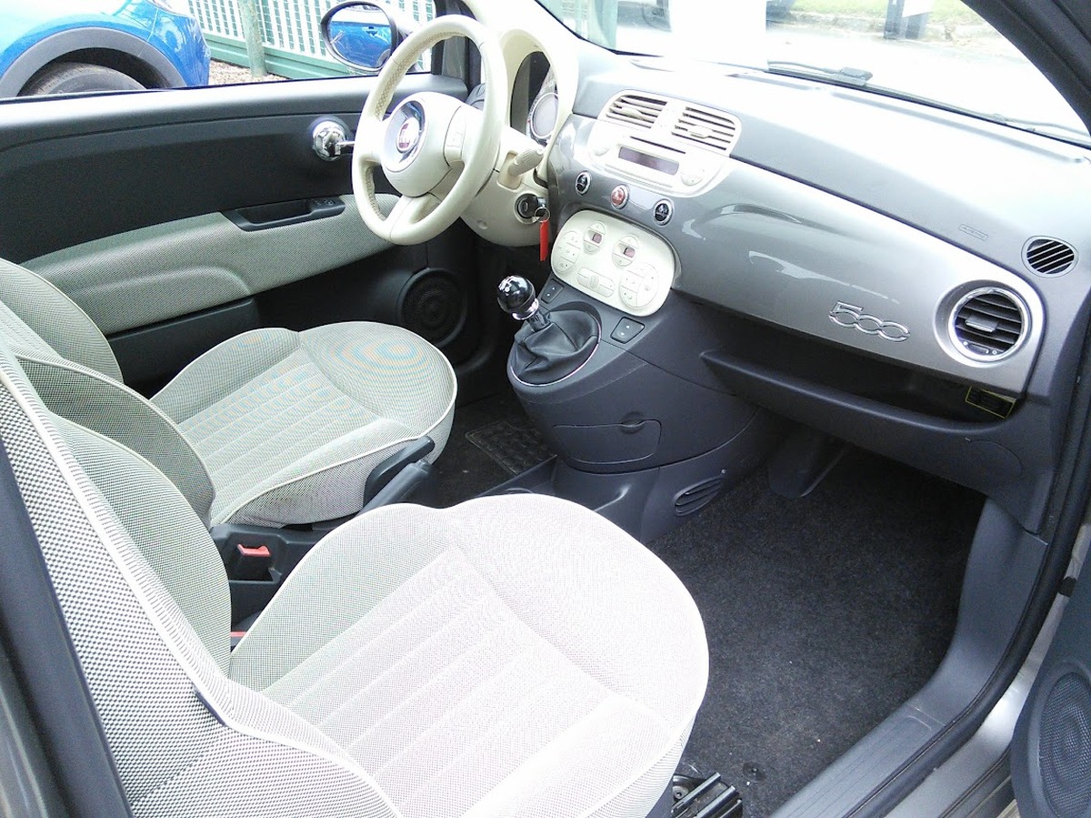 Fiat 500 1.2 70 LOUNGE CLIM TOIT PANORAMIQUE