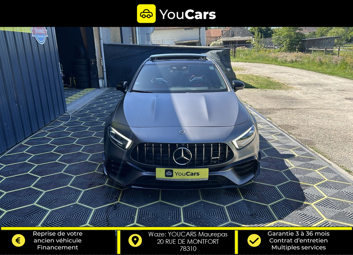 Mercedes-Benz Classe A 45 S AMG 2.0 Ti 4MATIC+ 8G-DCT 421cv TOIT OUVRANT - PACK AERO - SIEGES SPORT