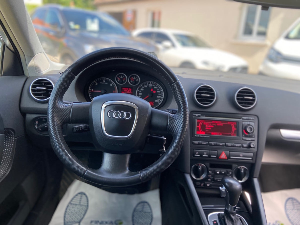 Audi A3 TDI 2.0 140 radar de recul, palette au volant