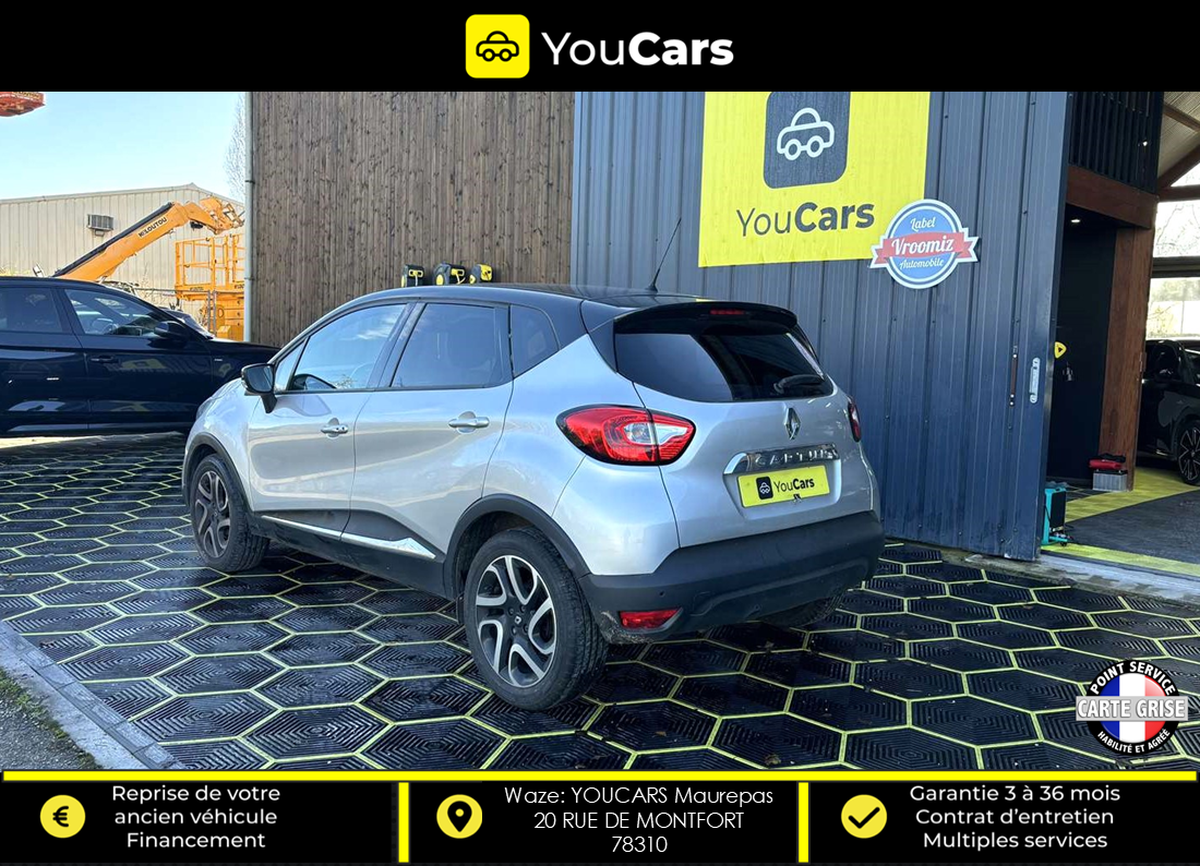 RENAULT Captur INTENS 1.2 TCe EDC6 120 cv Boîte auto ENTRETIEN RENAULT CAMERA DE RECUL MODE ECO