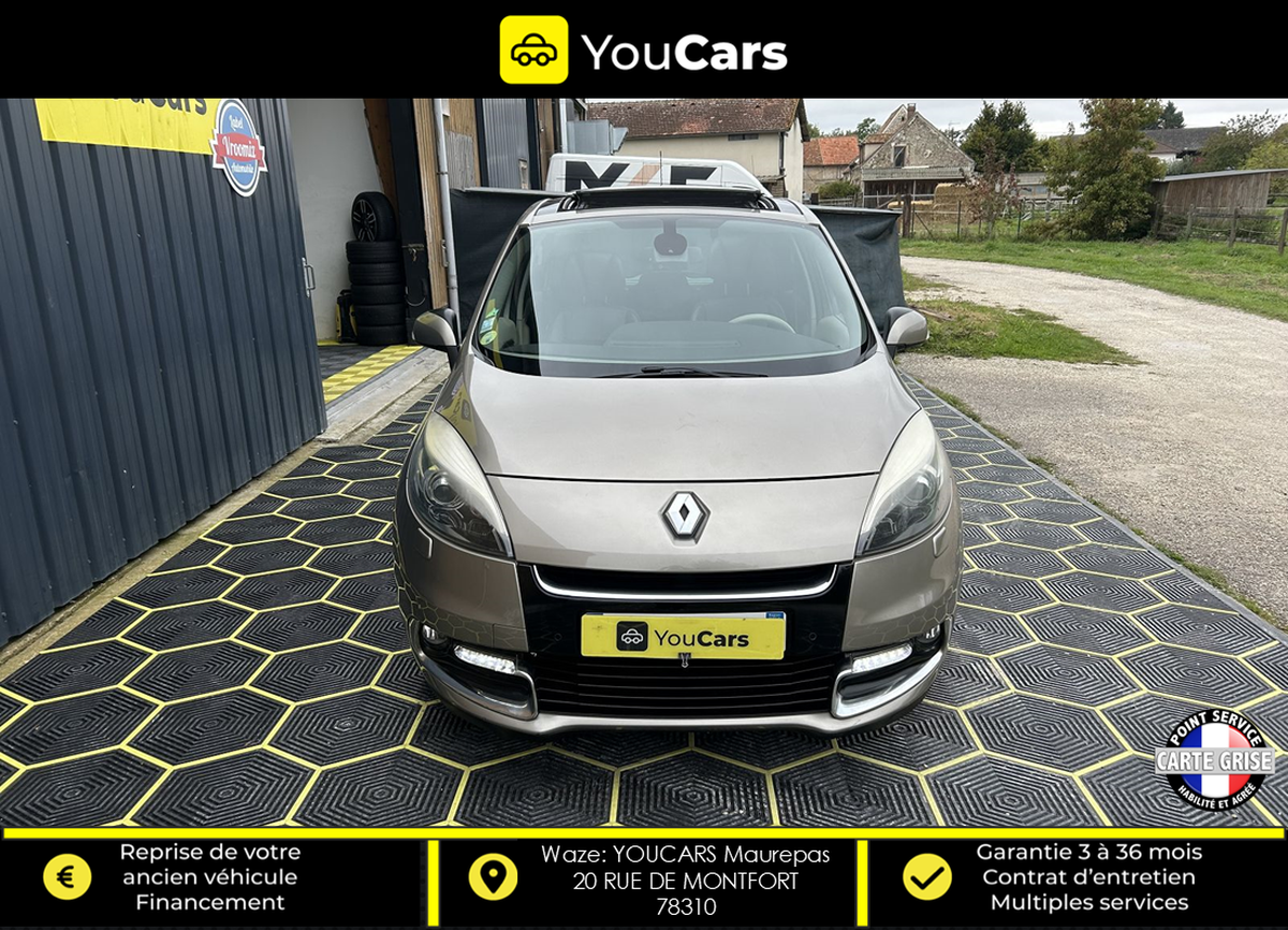 RENAULT Scenic INITIAL Phase 2 1.5 dCi EDC 6 110 cv BOITE AUTO - TOIT OUVRANT - GPS