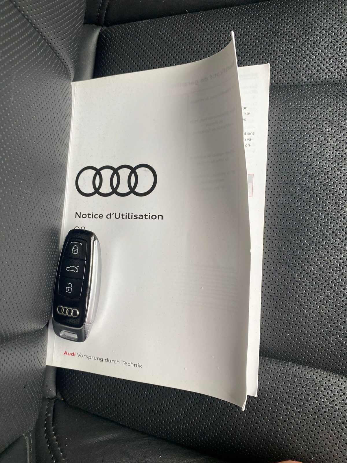 Audi Q8 3.0 50 286 AVUS EXTENDED FRANCAIS REVISION AUDI