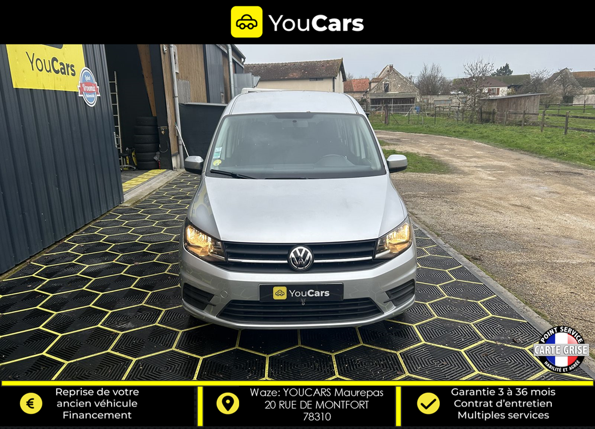 Volkswagen Caddy Combi Maxi 2.0 TDI 7 PLACES 102 cv RADAR DE RECUL AR