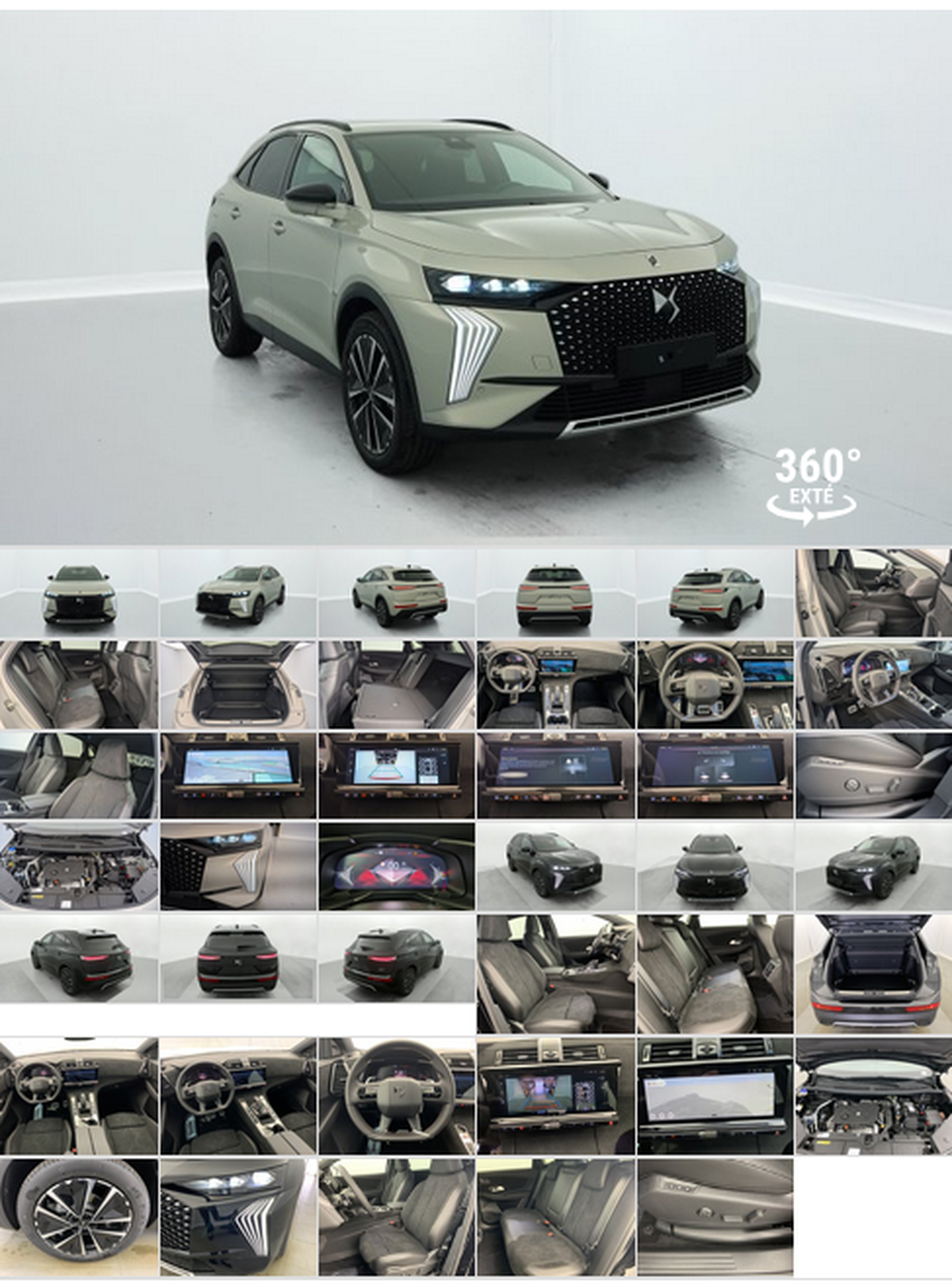 DS DS 7 BlueHDi 130 EAT8 Pallas  Prix catalogue 51 650,00 € TTC