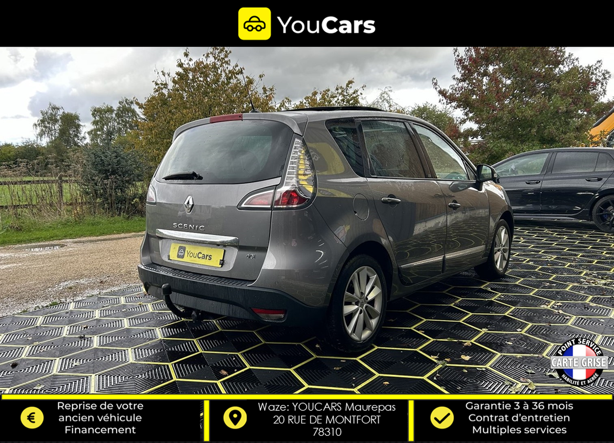 RENAULT Scenic INITIAL PARIS Phase 2 1.5 dCi EDC 6 110 cv ENTRETIEN RENAULT - TOIT OUVRANT - GPS