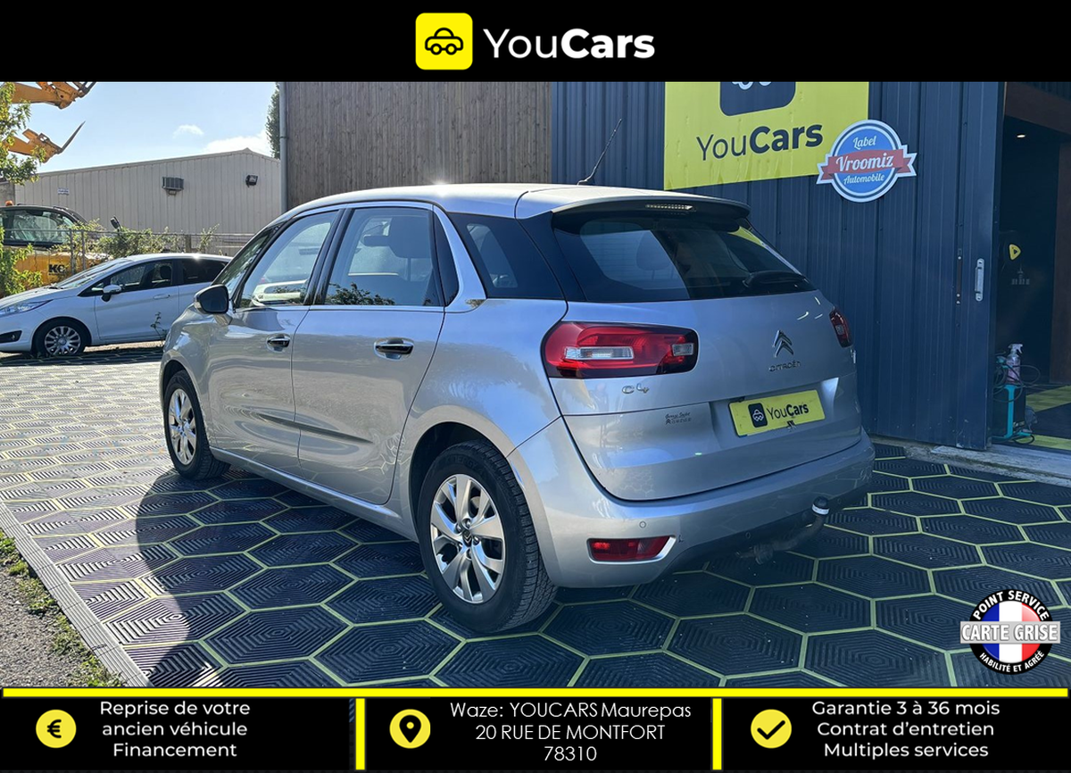 Citroën C4 Picasso INTENSIVE II 1.6 e-HDi 114 cv TOIT ZENITH - GPS TACTILE - RADAR DE RECUL