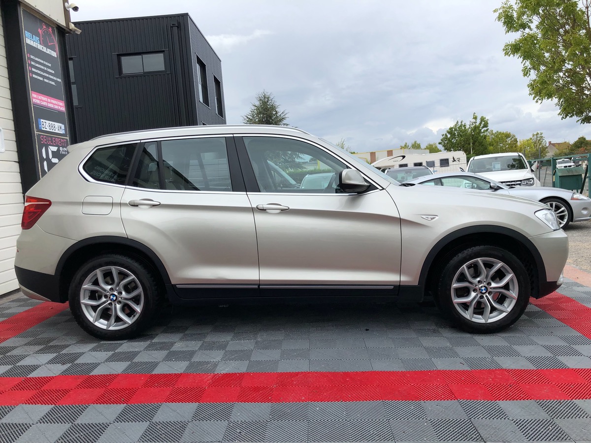 Bmw X3 35D XDRIVE EXCLUSIVE 313 CAM/TETE HAUTE A