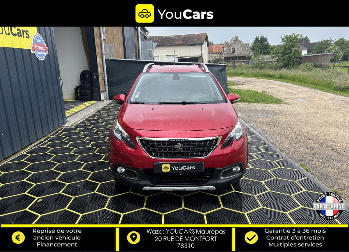 Peugeot 2008 ALLURE 1.2 THP EAT6 110 cv BOITE AUTO - CAMERA DE RECUL