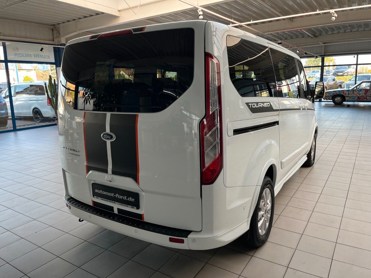 Ford Tourneo Custom 320 L1H1 2.0 TDCI 170ch Sport BVA 8places 2 portes laterales Cam/Clim/Carplay