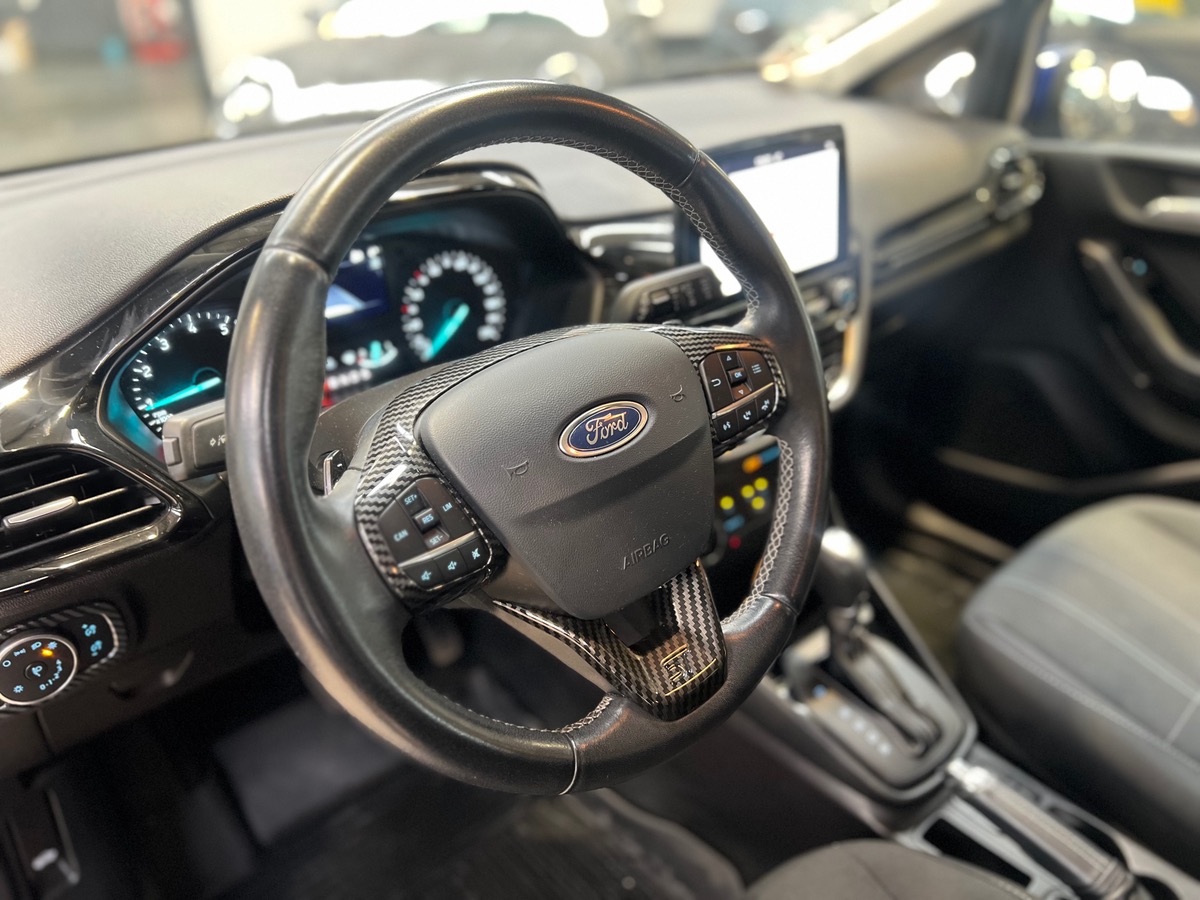 Ford Fiesta VI 1.0 ECOBOOST 100 ch S&S BVA DEEP IMPACT BLUE /GPS/CAMERA/BLUETOOTH/